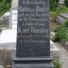 Binder Johann 1834-1919 Binder Maria 1841-1909 Grabstein